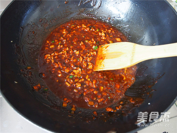 Korean Spicy Soybean Paste Noodles recipe