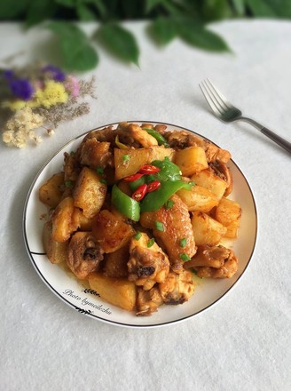 Braised Chicken with Potatoes recipe