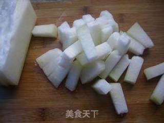 Winter Melon Strips with Orange Juice recipe