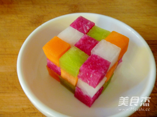 Turnip Rubik's Cube recipe