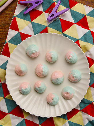 Ice Cream Color Meringue ｜sun Cat Breakfast recipe