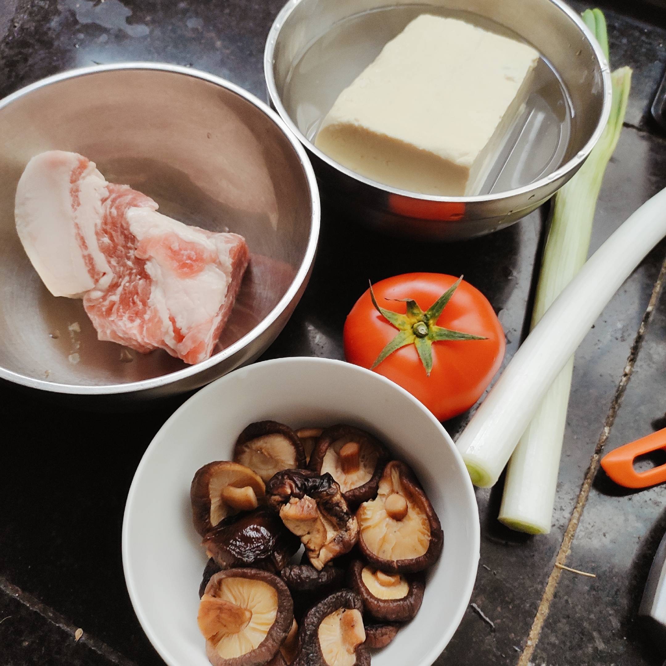 Kimchi Pork Soup recipe