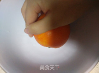 Orange Steamed Egg recipe