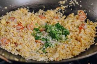 Fried Rice with Shrimp and Egg recipe