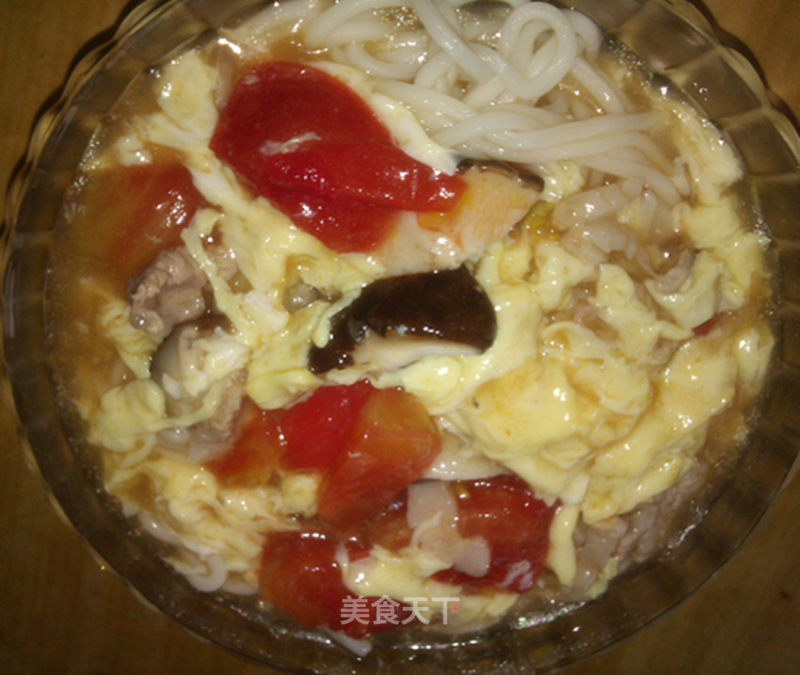 Marinated Noodles with Tomatoes recipe