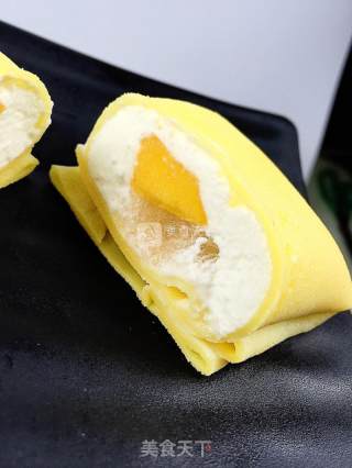 Mango Bird's Nest Pancake recipe