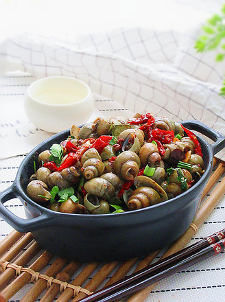 Braised Spicy Snails recipe