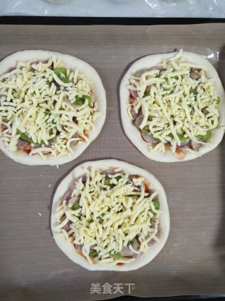 # Fourth Baking Contest and is Love to Eat Festival#taiwan Sausage Pizza recipe