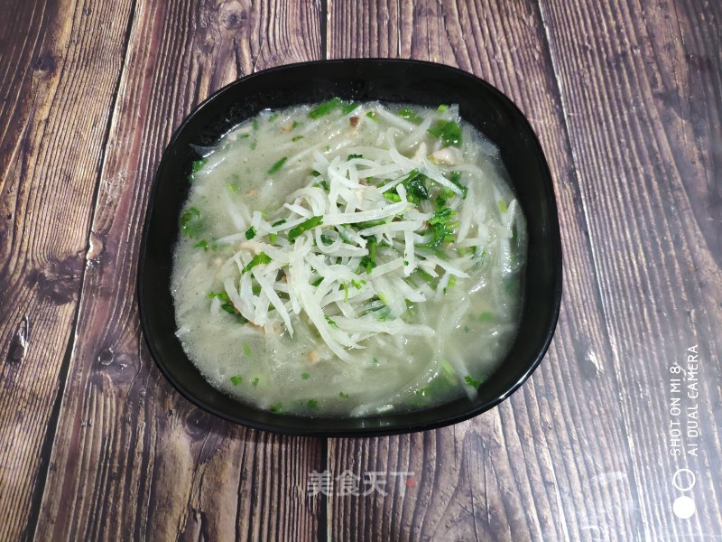 Radish Shredded Radish Soup recipe