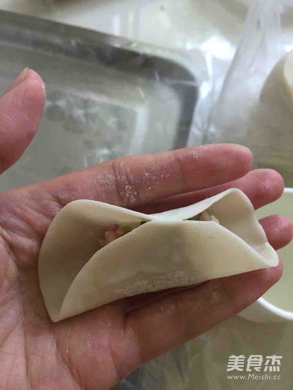 Novice Scallion Pork Steamed Dumplings recipe