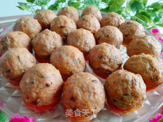 Quail Egg Carrot Meatballs recipe