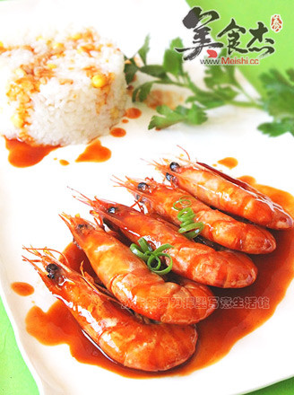 Braised Prawns in Classic Oil recipe