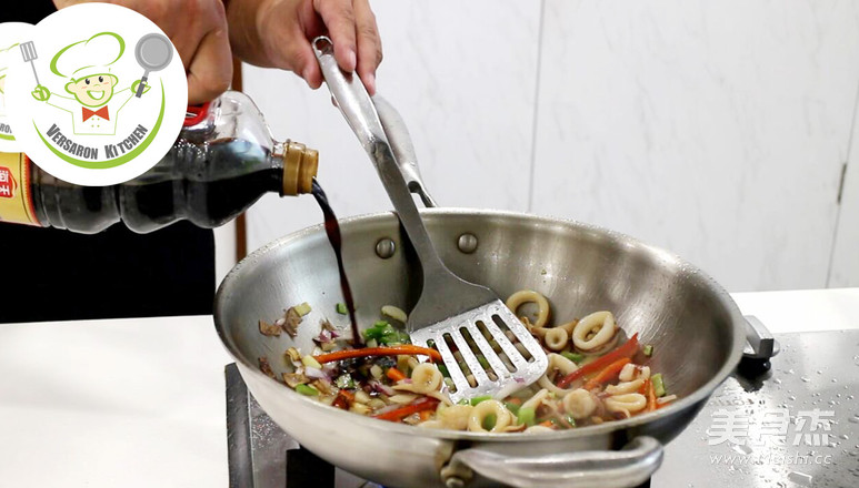 Sauteed Squid Rings with Sauteed Sauce┃wei Cooking recipe