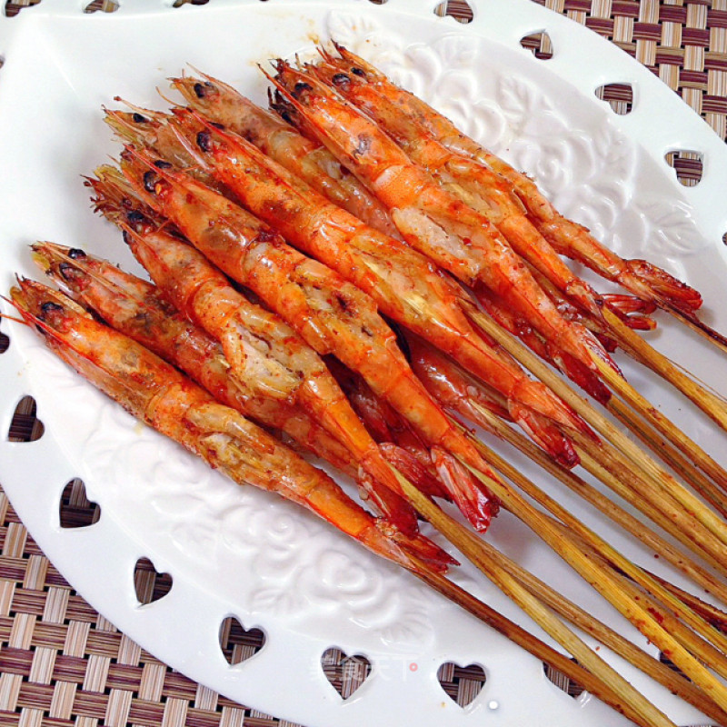 Cumin Grilled Shrimp Skewers recipe