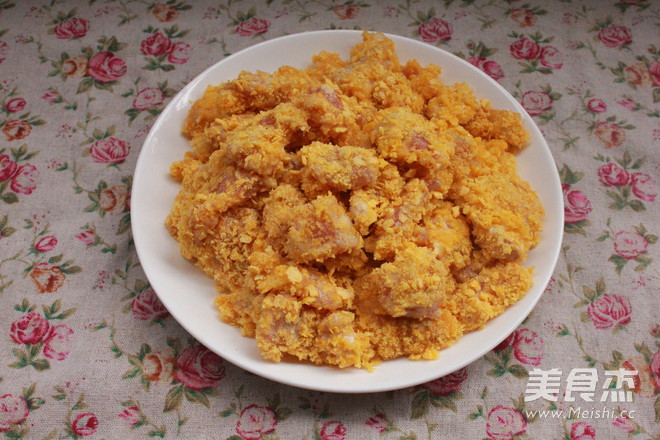 Crispy Chicken Rice Flower recipe