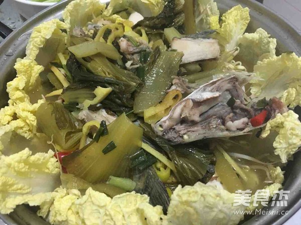 Guangdong Version of The Family Light Taste Sauerkraut Boiled Fish recipe