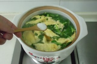 Vermicelli Soup with Vegetables and Egg Dumplings recipe