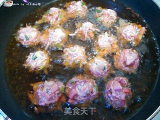 Fried Assorted Meatballs recipe