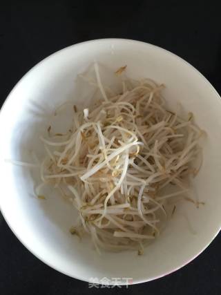 Cold Fungus and Mung Bean Sprouts recipe