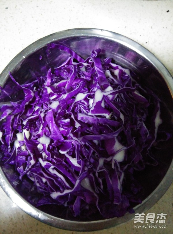 Purple Cabbage Salad recipe