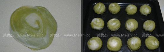 Matcha Yolk Crisp recipe