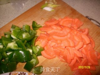 Colorful Vegetable Broad Beans recipe