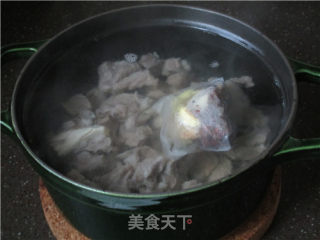 Lamb Stew with Green Radish recipe