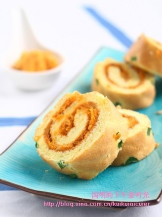 Pork Floss Cake Roll recipe