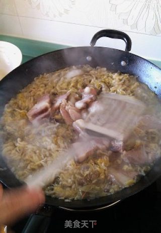 Pickled Cabbage and White Meat recipe