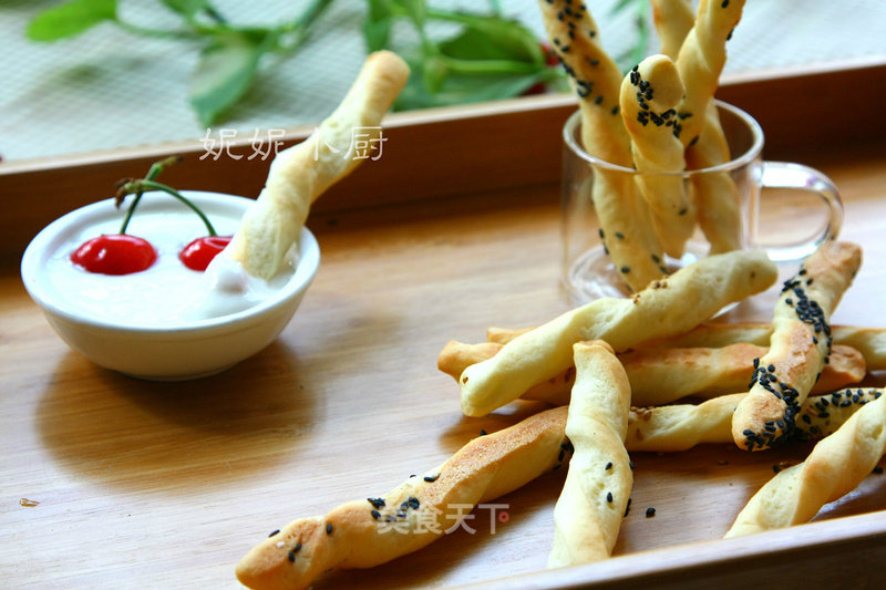 #aca烤明星大赛#milk-flavored Breadsticks recipe