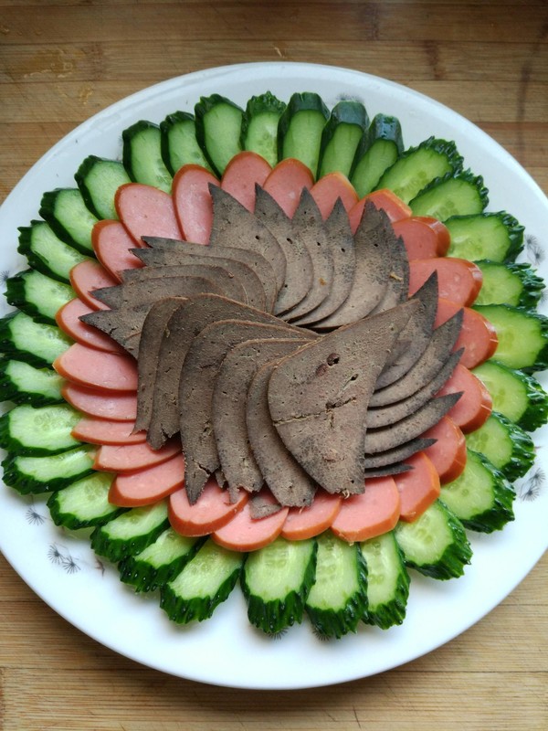 Meat and Vegetable Platter 2 recipe