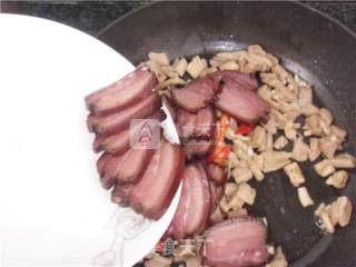 Stir-fried Dried Radish with Bacon recipe