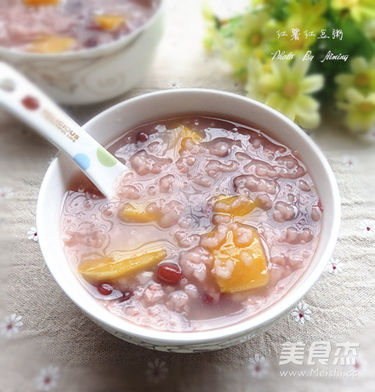 Red Bean and Sweet Potato Congee recipe