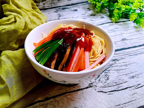 Prawn Noodles in Oyster Sauce recipe