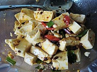 【summer Cold Dishes】---laoganma Mixed with Tofu recipe