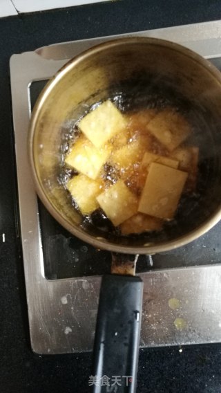 Braised Dried Tofu with Hand-rolled Noodles recipe