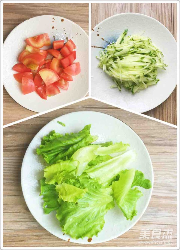 Cold Shabu Meat Salad recipe