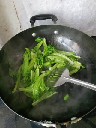 Lettuce in Oyster Sauce recipe