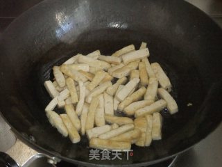 Stir-fried Tofu with Green Onions recipe