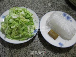 Curry Cabbage Vermicelli Soup recipe