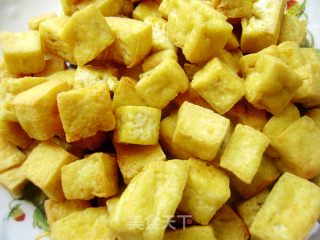 Spicy Stir-fried Tofu Bubbles recipe