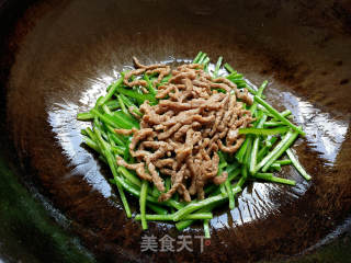 Green Pepper Shredded Pork recipe