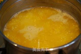 Pumpkin Rhubarb Rice Porridge recipe