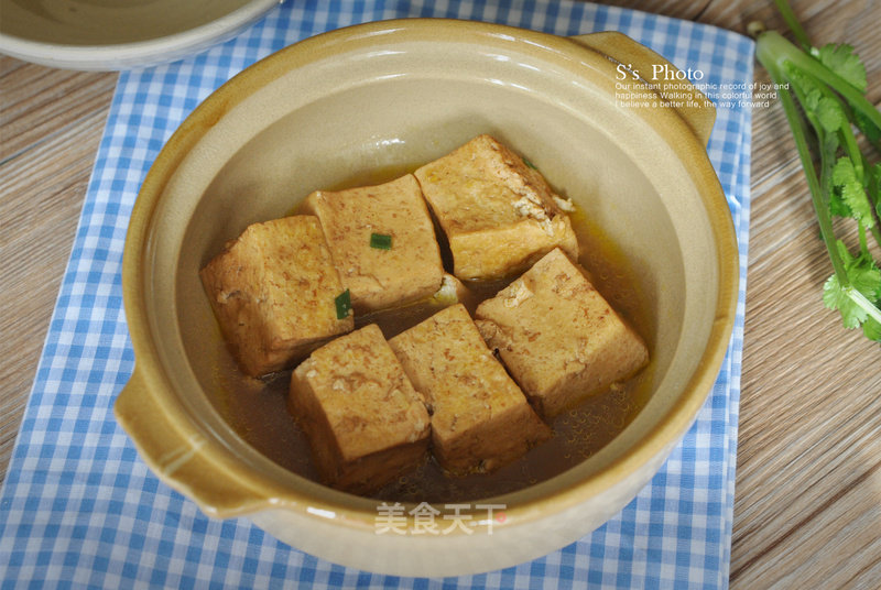 Braised Tofu recipe