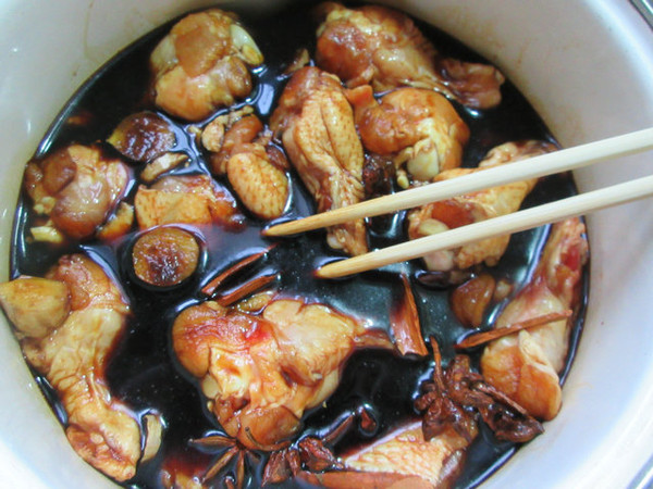Chicken Drumsticks in Steamed Sauce recipe