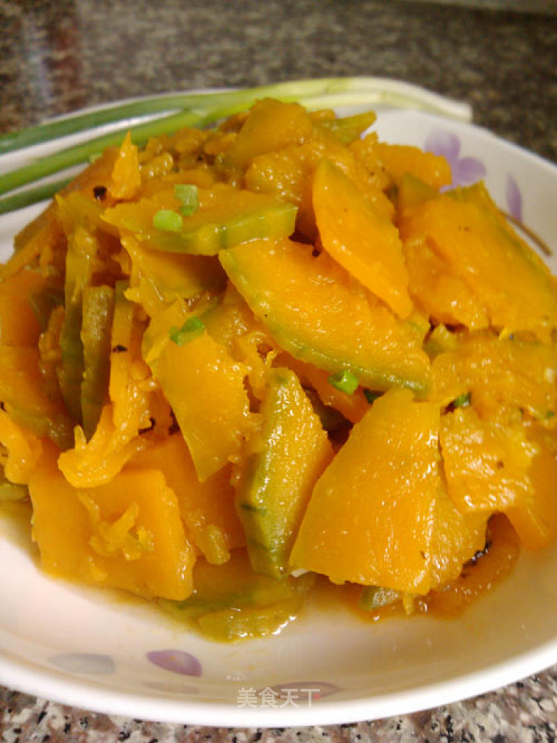 Stir-fried Pumpkin recipe