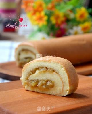 Peach Butter Cake Roll recipe