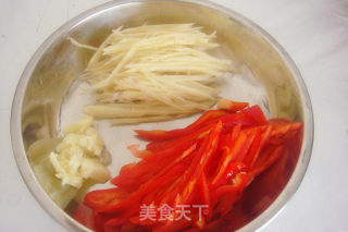 Fried Shredded Pork with Ginger recipe