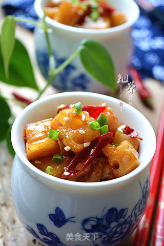Hot and Sour Lotus Root recipe