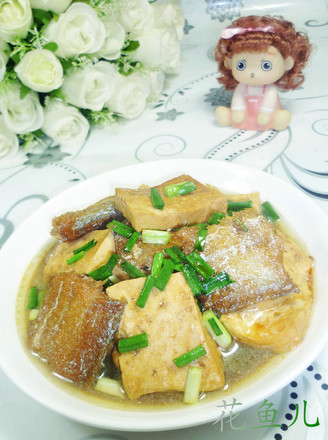 Braised Tofu with Fish